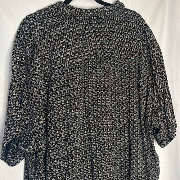 KNIGHTS BRIDGE VINTAGE RETRO PRINT SHORT SLEEVE BUTTON DOWN (2X) - Picture 8 of 8